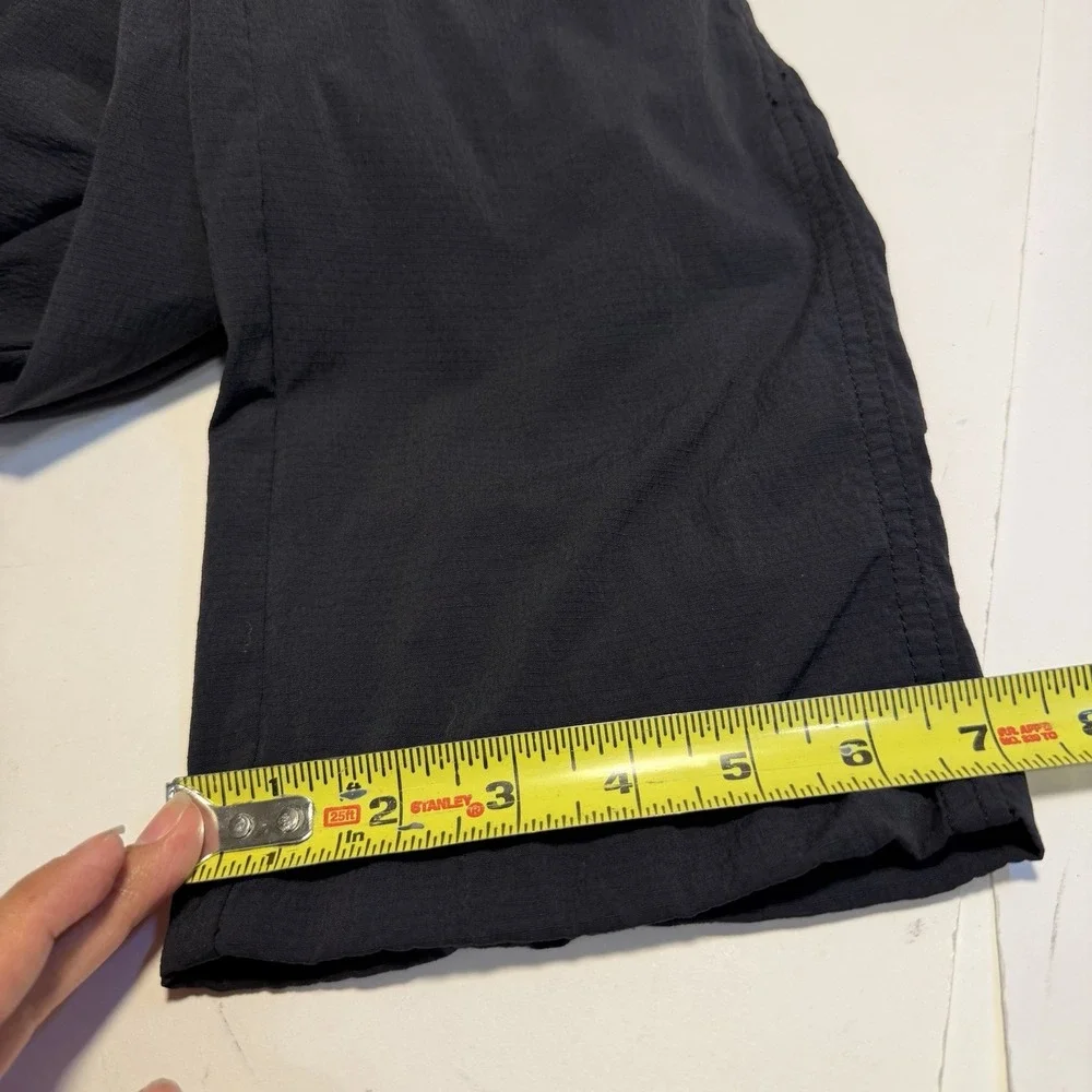 Athleta Trekkie Pants Nylon Black Outdoor Pants Size 4 Nature Performance